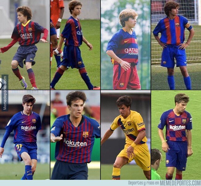 1096430 - Que nunca se desencaje el pequeño Riqui Puig.