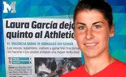 Enlace a Lucía García del Athletic le pega un ZASCA monumental al diario MARCA al escribir una noticia sobre ella y cambiarle el nombre