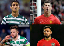 Enlace a Bruno Fernandes sigue los pasos de Cristiano Ronaldo