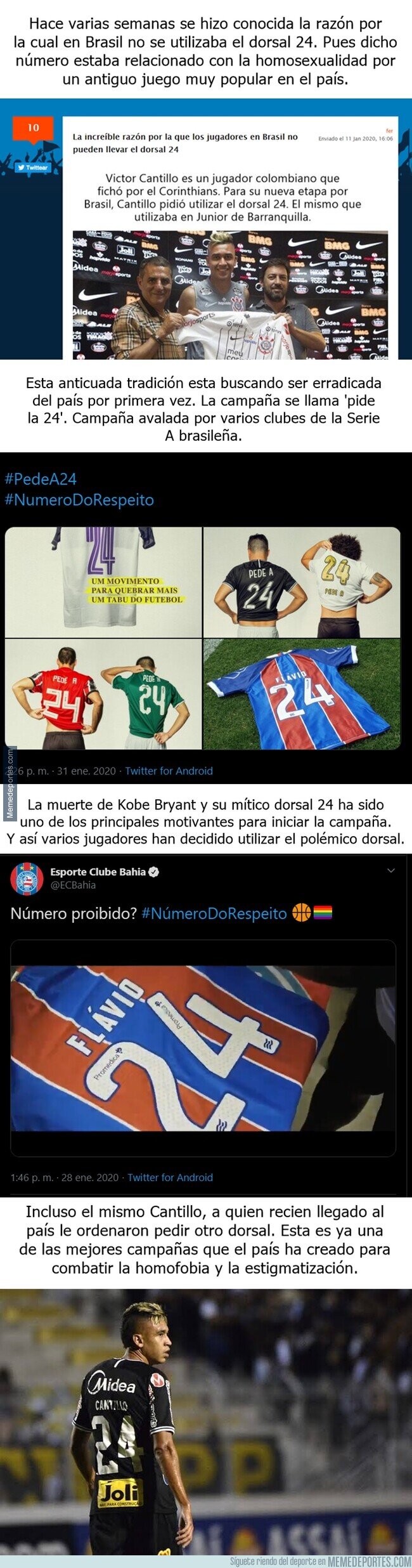 1097528 - Brasil ha iniciado una campaña para desestigmatizar el dorsal 24. A buena hora.