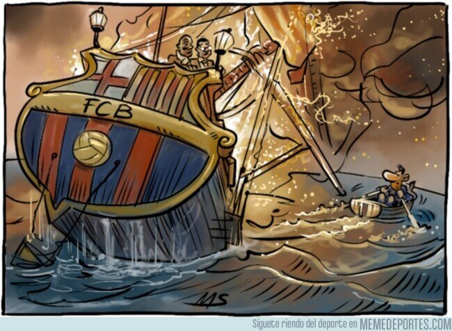 1097621 - El barco azulgrana se hunde, por @yesnocse