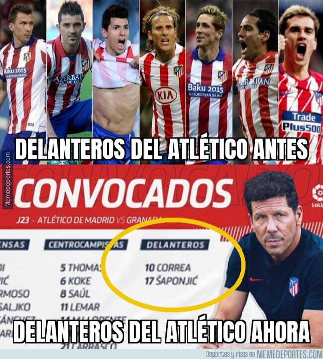 1097909 - Atleti, quién te ha visto y quién te ve