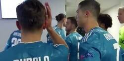 Enlace a Filtran una conversación de Cristiano y Dybala rajando de sus compañeros tras el último partido de Champions