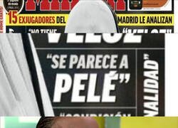 Enlace a Así se quedó Pelé al ver la portada de Marca