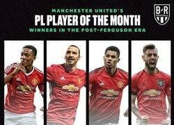 Enlace a Desde que se fue Ferguson, solo 4 jugadores del United han conseguido ser el jugador del mes en la Premier, por @brfootball
