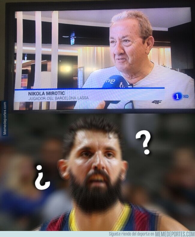 1103905 - ¡Qué cambiado está Mirotic!