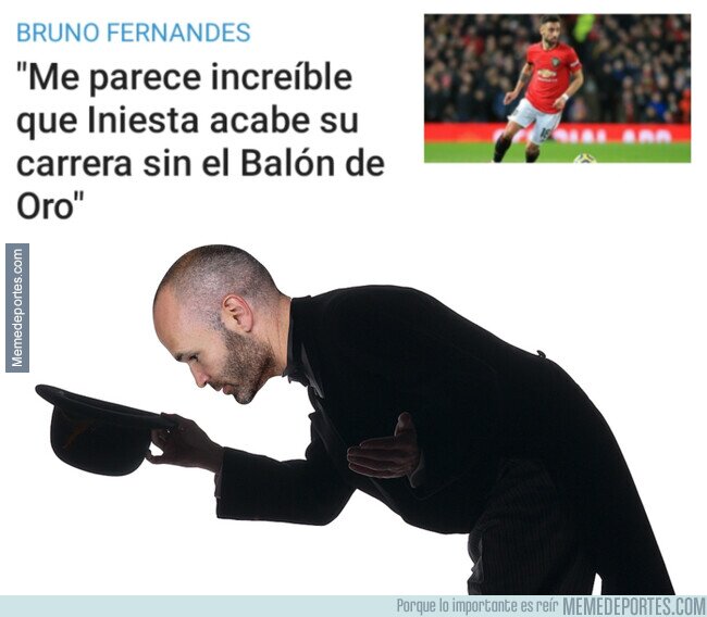 1103923 - Bruno Fernandes se declara fan del manchego