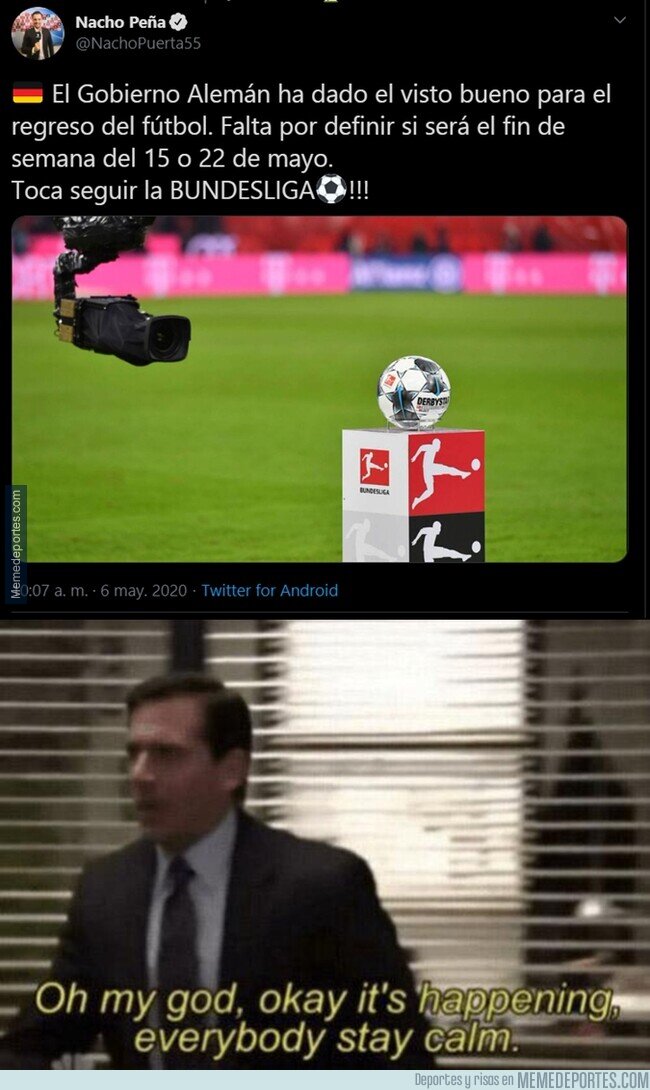 1103960 - La Bundesliga tiene luz verde. Habemus fútbol, caballeros.