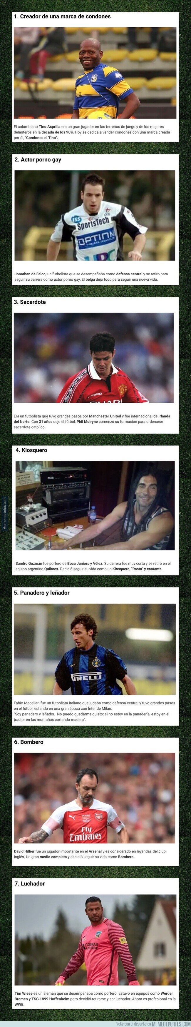 1104012 - Los siete trabajos más extraños de futbolistas después de retirarse