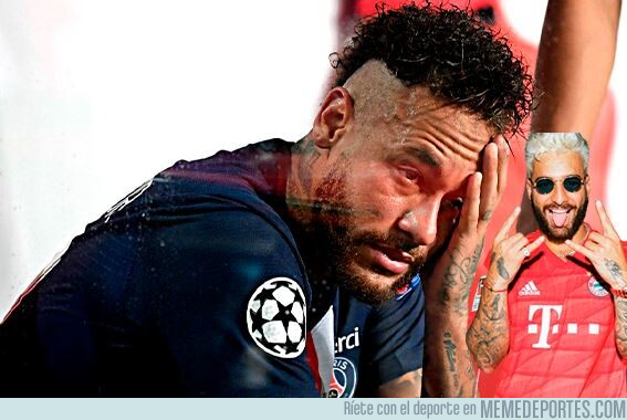 1114015 - El tremendo doble troleo del Bayern a Neymar con Maluma de por medio: los jugadores en el vestuario y el CM en Twitter