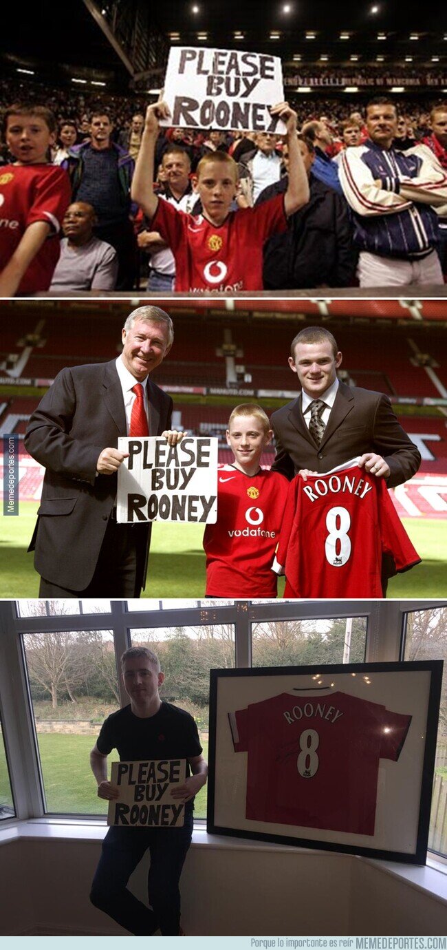 1114682 - Hoy hace 16 años, El United decidió hacerle caso a este niño. Menos mal.