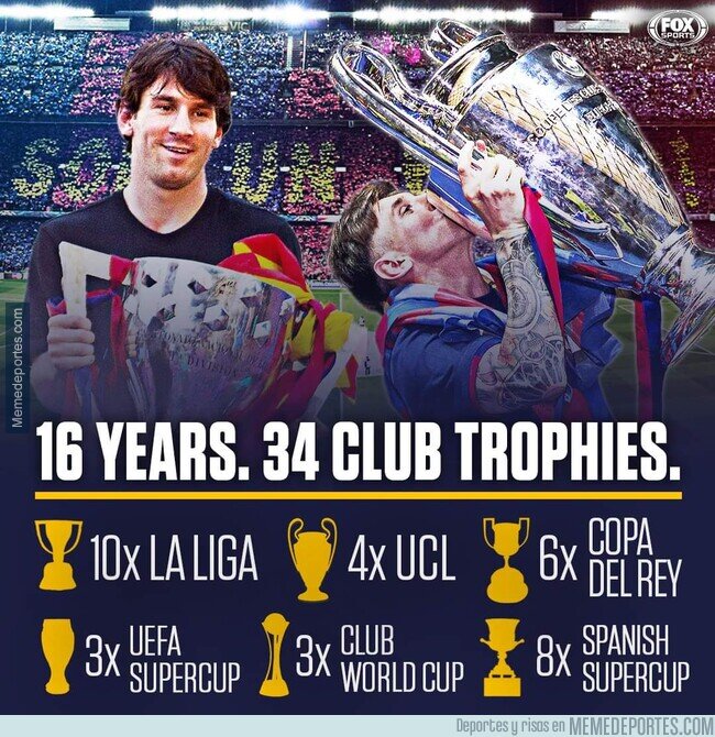 1118036 - 16 años del debut de Messi con el Barça