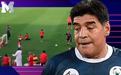 Enlace a Todo el mundo está recordando este polémico vídeo de Maradona con un niño sin piernas que su sueño era conocerle