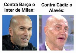 Enlace a El Madrid de Zidane tiene dos caras