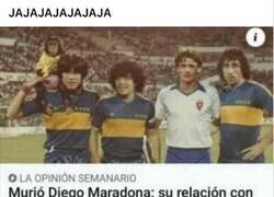 Enlace a Maradona en Zaragoza