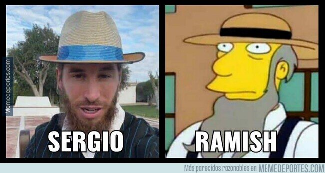 1123760 - Sergio Ramos sería un buen leñador Amish