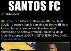 Enlace a GRAVÍSIMO: Santos alineó a jugadores con positivos de Covid sabiendo los resultados de las pruebas
