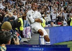 Enlace a Vinicius súper estrella frente al Liverpool