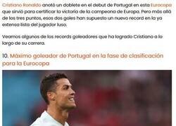 Enlace a Los grandes récords goleadores que ha logrado Cristiano Ronaldo en su carrera