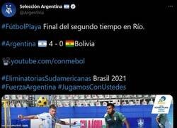 Enlace a Así es. Bolivia tiene selección de fútbol playa