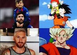 Enlace a Tengo pruebas y ninguna duda de que Leo Messi es Son Goku