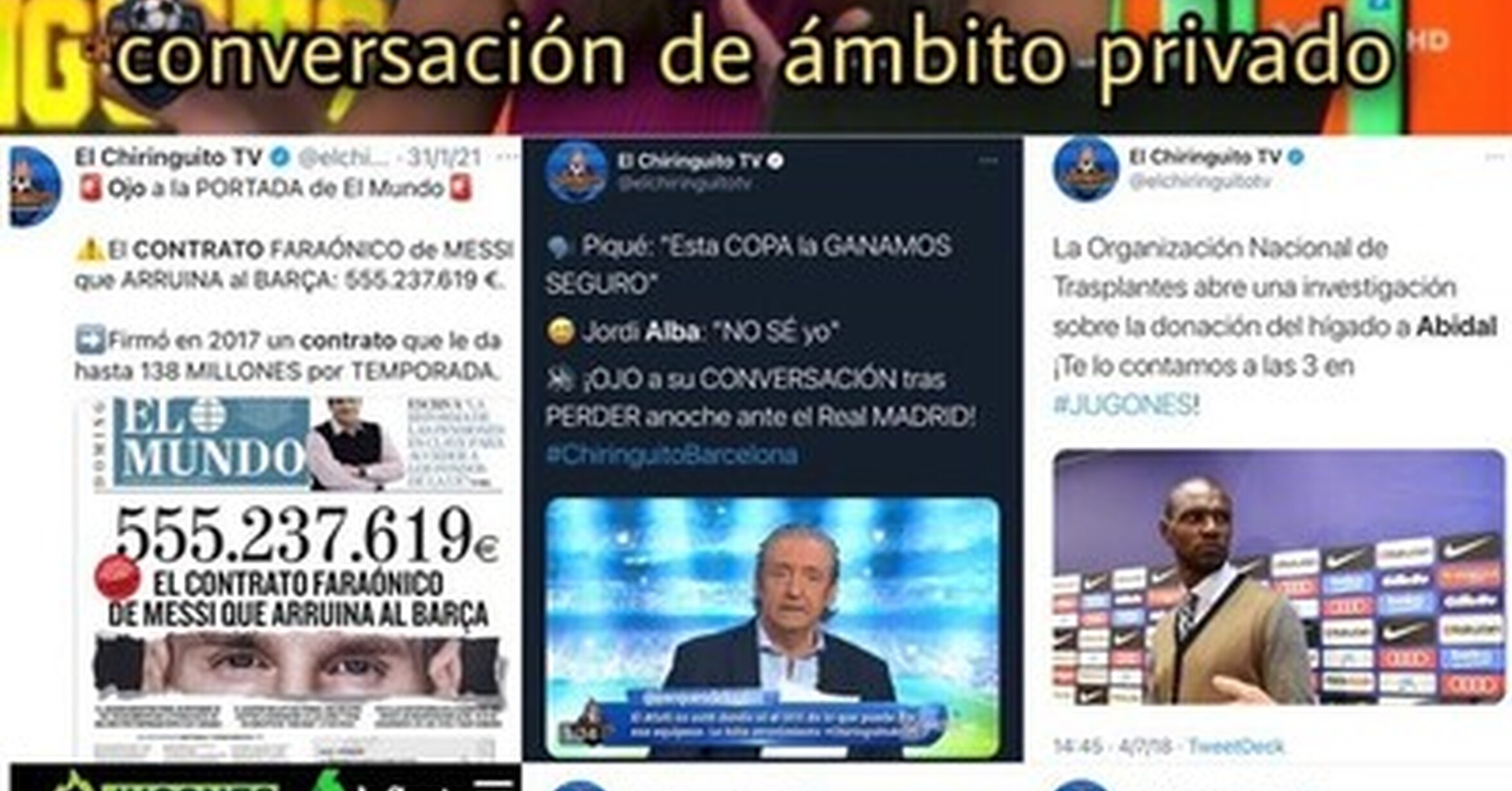 Audios De Florentino Perez El Chiringuito