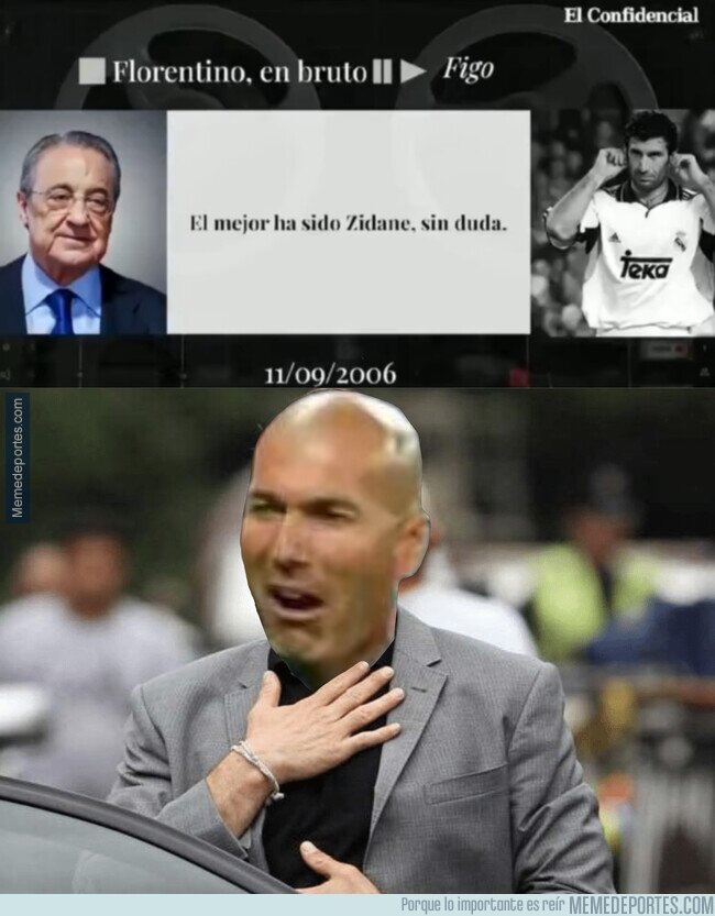 1140085 - Zidane se salva de la quema