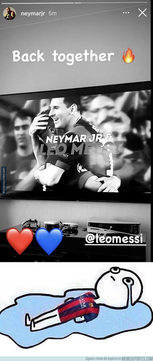 1141791 - Neymar confirma que volverá a jugar con Messi... en el PSG