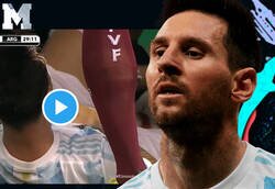 Enlace a La criminal entrada a Leo Messi de este jugador venezolano que no le lesionó de milagro