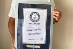 Enlace a Lo de Cristiano es oficialmente un record Guinness