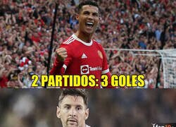 Enlace a Datos Messi vs Cristiano