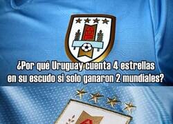 Enlace a Las 4 estrellas de Uruguay