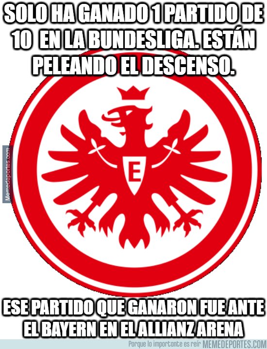 1147892 - El curioso caso del Eintracht Frankfurt
