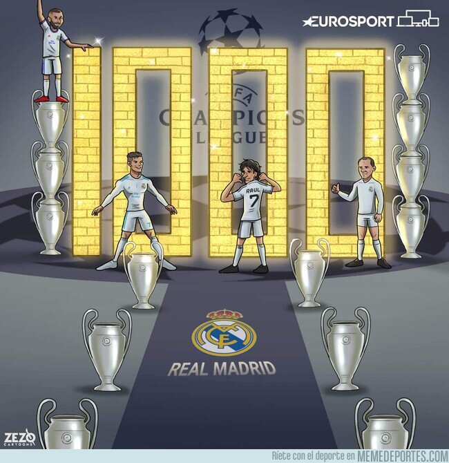 1148280 - Real Madrid, el primero en marcar 1000 goles en Champions