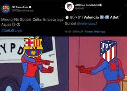 Enlace a Los dos enemigos del Madrid hermanados
