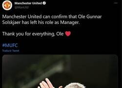 Enlace a El United confirma la destitución de Ole. Buen momento para recordar esto
