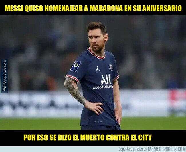 1149559 - Homenaje de Messi al Diego