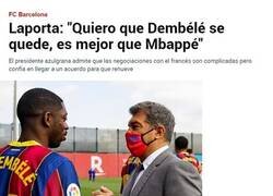 Enlace a Mbappé vs Dembélé
