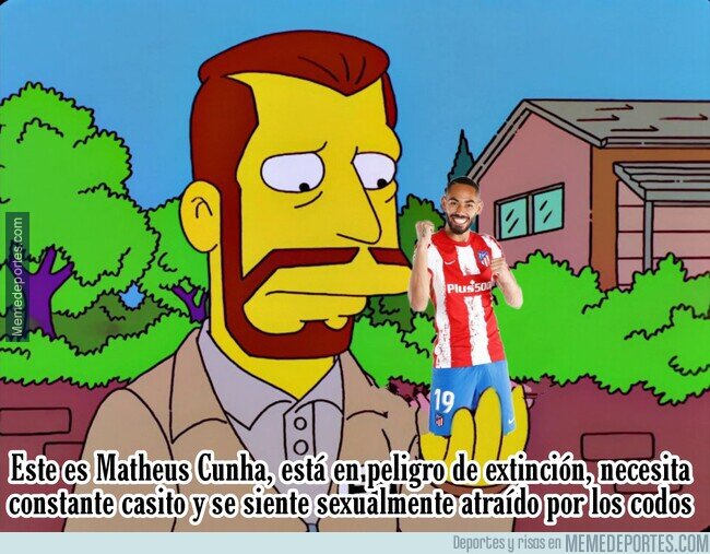 1150440 - Matheus Cunha en su aparición en los Simpsons