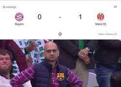 Enlace a El Mainz dándole más líos al Bayern en media hora que el Barça en 180 minutos.