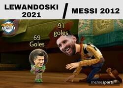Enlace a Messi ve como hijo a Lewandowski