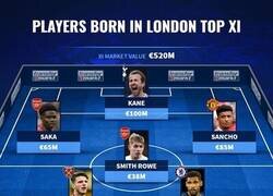 Enlace a El 11 ideal de jugadores nacidos en Londres
