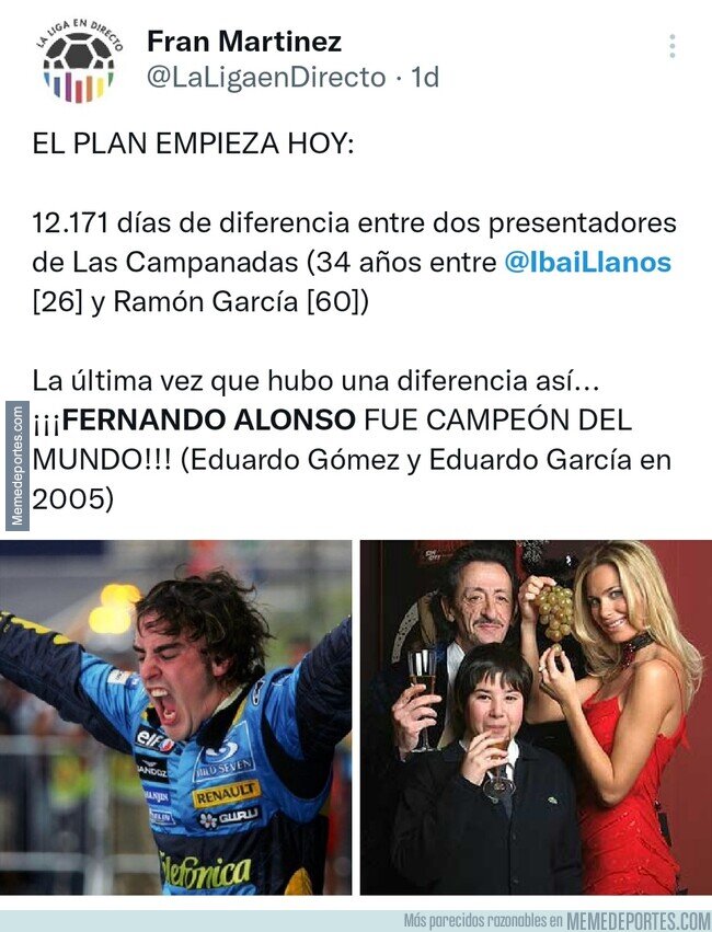 1152308 - Fernando Alonso va a volver a ser campeón: Todo forma parte de EL PLAN