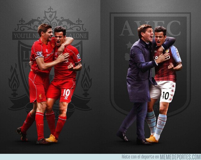 1152523 - Coutinho y Gerrard se reúnen en el Aston Villa