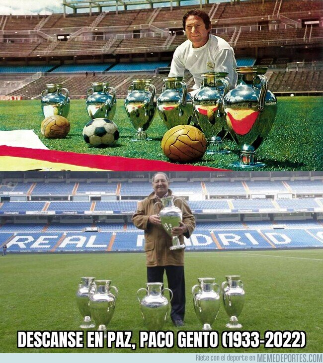 1153329 - Fallece el jugador más laureado de la historia de la Copa de Europa