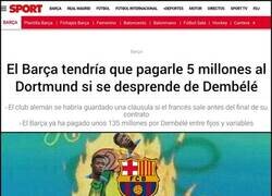 Enlace a ¿Algún día saldrá una noticia buena del Barça y Dembélé?