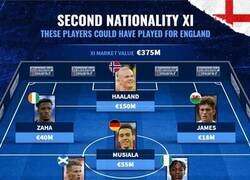 Enlace a El 11 ideal de jugadores que pudieron jugar con Inglaterra