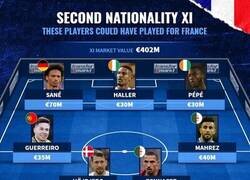 Enlace a El 11 ideal de jugadores que podrían haber jugado con Francia