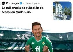 Enlace a ¿Messi piensa en mudarse a Andalucía?