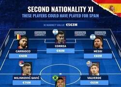 Enlace a Jugadores que podrían haber jugado con la selección española